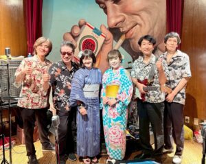 スペースジオン　7/12(土)のステージは、納涼夏祭り的雰囲気のステージでしたよ！
