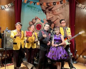 スペースジオン　昨夜、10/18(土)ジミー・カーチス＆マオちゃん、お二人のボーカル陣でした！