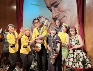 スペースジオン　先週末の、サックス：エイミィ出演！のステージの雰囲気など、チラッとどうぞ♪